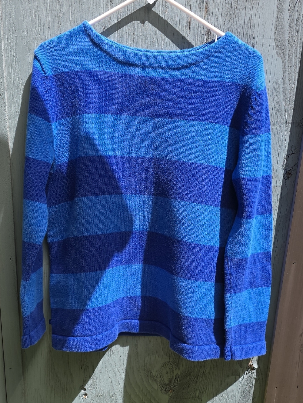Ralph Lauren Royal Blue Knit Crewneck Sweater